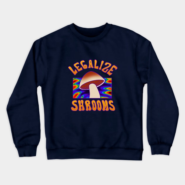 LEGALIZE IT Crewneck Sweatshirt by GardenHeadz